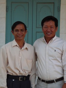 Pastors Soy and Sothiy — it was the testimony of Sothiy that led Soy to salvation in the early 90s.